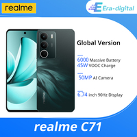 realme C71 4G Smartphone 6GB+128GB/8GB+256GB,6.67inches 120Hz 720*1600 HD+ Display,6000mAh Battery 50MP AI Camera Octa-Core Chipset,Android 15,Bluetooth 5.2