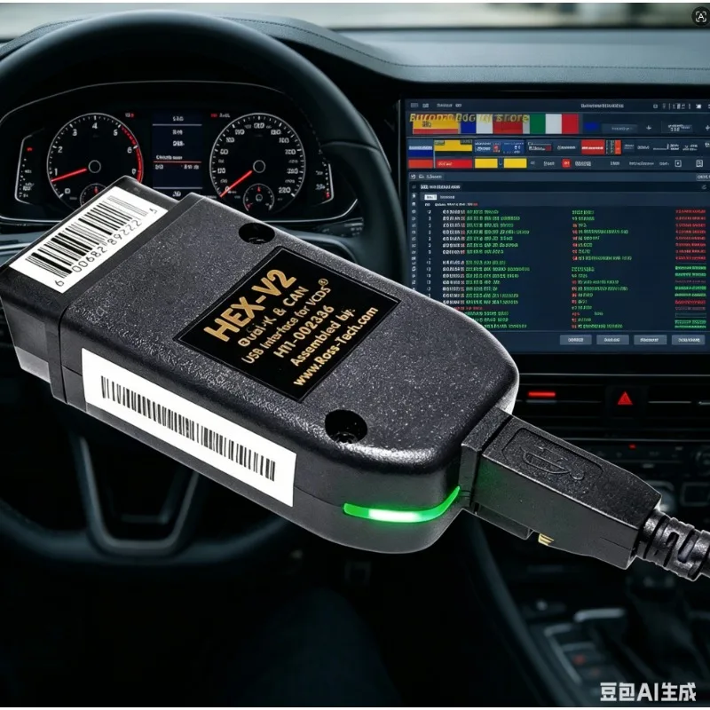 

Upgrade 24.7 VAG COM Checking Kit VAG KKL VCDS Link OBD2 Diagnostic Wire Multi-Language OBD2 Scanner HEX V2 VAGCOM