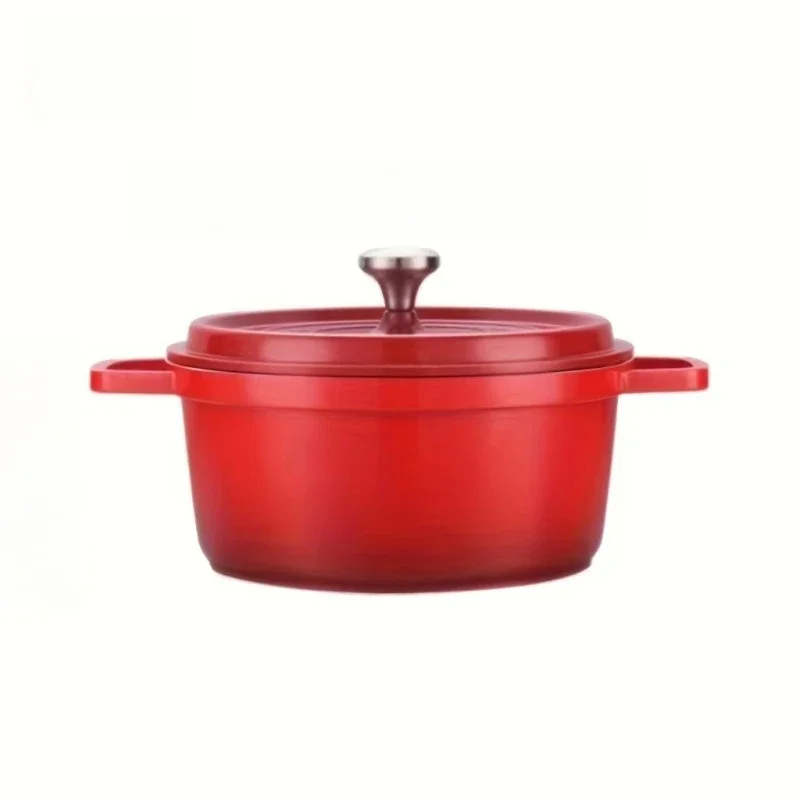 

Large Capacity Non-Stick Soup Pot Set Modern Soup Pot Aluminum Universal Casserole Dutch Oven Household Stainless Steel