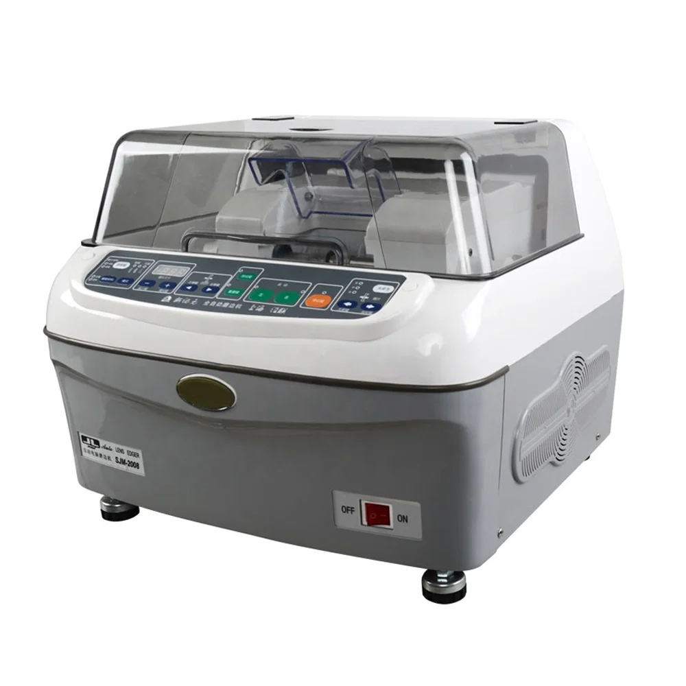 

Ce Approved ISO Optical Laboratory Lens Cutting Edgeing Machine Auto Lens Edger SJM-2008 Patternless Lens for Sale