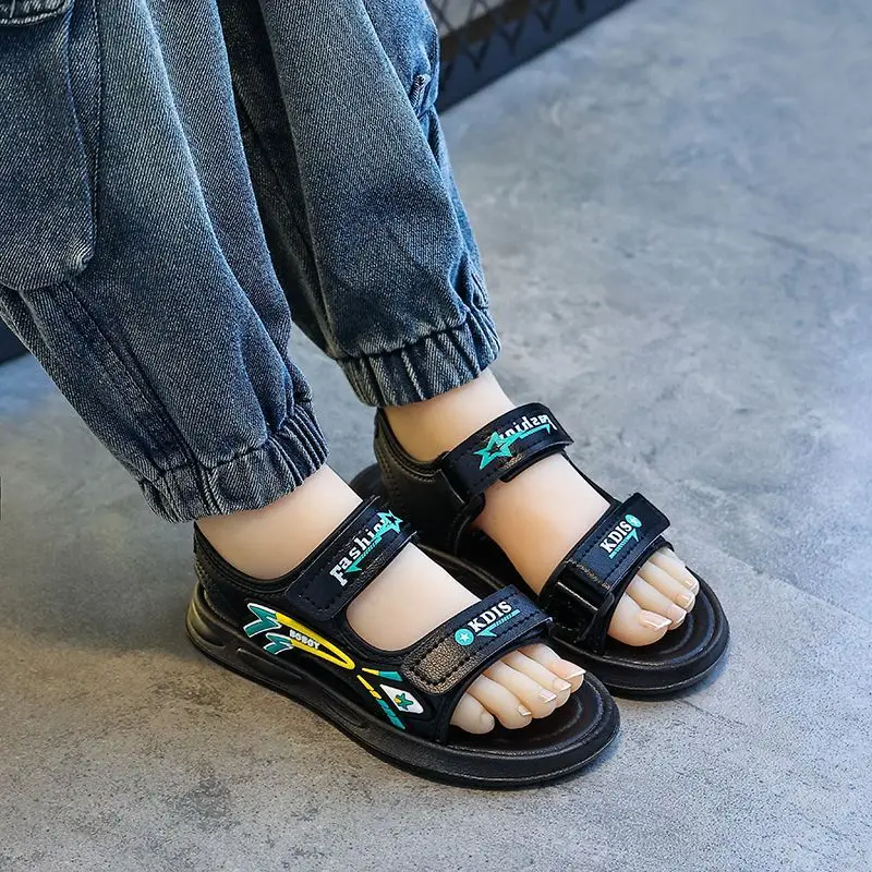 

Boys Sandals Summer 2026 Non Slip Anti Odor Soft Sole Beach Outdoor Shoes
