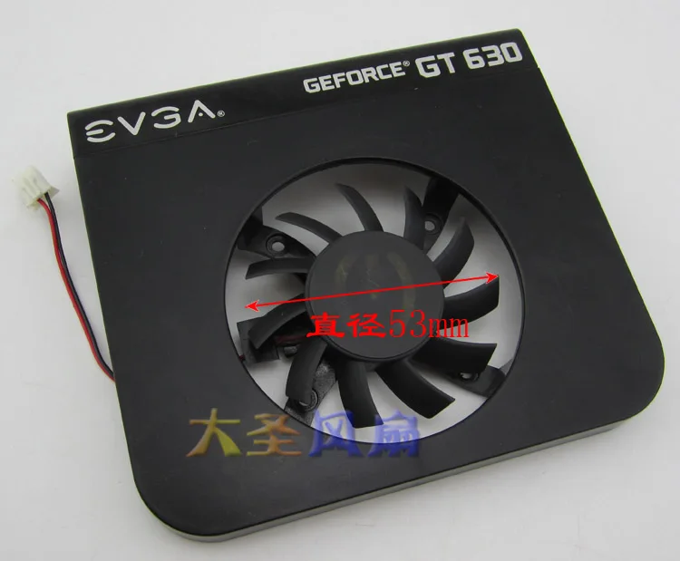 Новый вентилятор с рамкой для видеокарты EVGA GeForce GT630