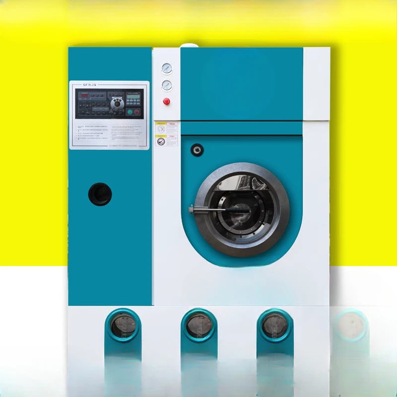 Dry cleaning machine equipment laundry fully enclosed four dry cleaning machine laundry full set of equipment dry cleaning