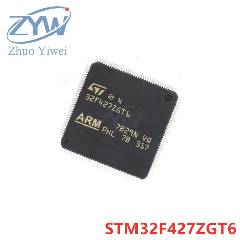 

STM32F427ZGT6 LQFP-144 STM32F STM32F427 STM32F427ZGT 180 МГц, 1 Мб, системный блок, 32-битный микроконтроллер MCU, новый оригинал