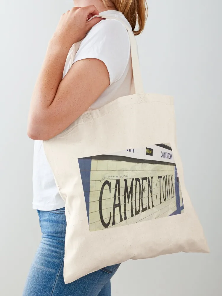 

Camden Town Tote Bag reusable shopping bag Canvas stote bag shopping bags woman 2025