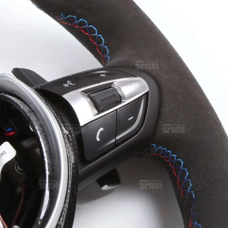 

For BMW 1/2/3/4 Series/M2/M3/M4 Suede Steering Wheel Assembly (Old-to-New Modified Part)