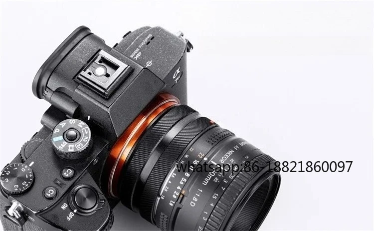 

High precision lens mount adapter for F-series lens and E-series mount camera