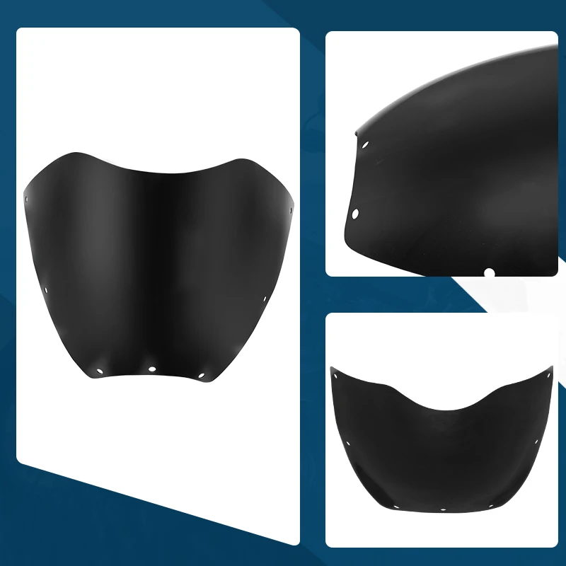 دراجة نارية عداد المسافات قناع الزجاج الأمامي للرياح الأمامية الزجاج الأمامي ل هارلي مقهى المتسابق سبورستر داينا سوفتيل FXST FLST 2006-2017