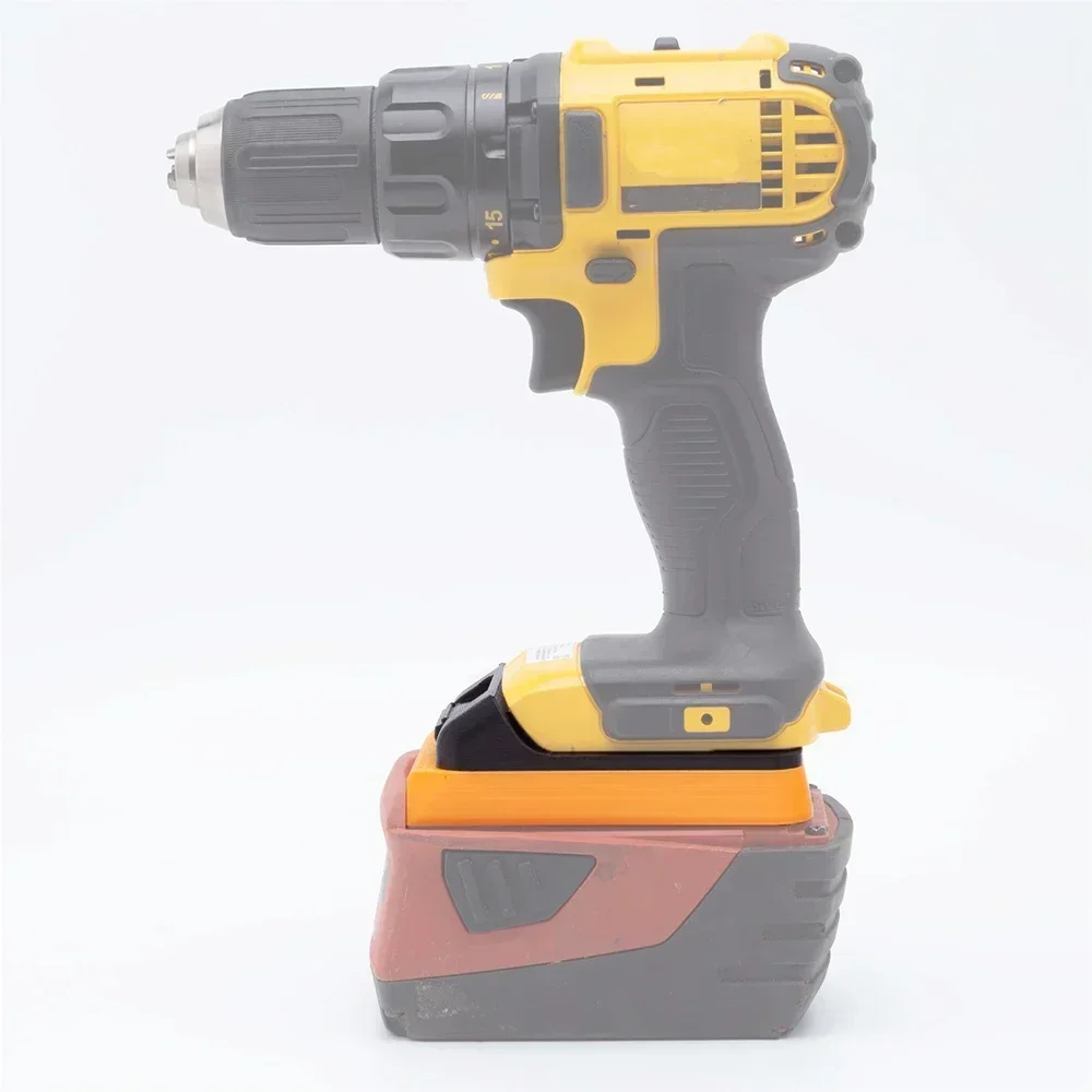 Imagem -06 - Conversor Adaptador de Bateria para Milwaukee Dewalt Roybi Ozito Bosch Ferramentas 18v Compatível com Hilti 22v Bateria Li-ion B22