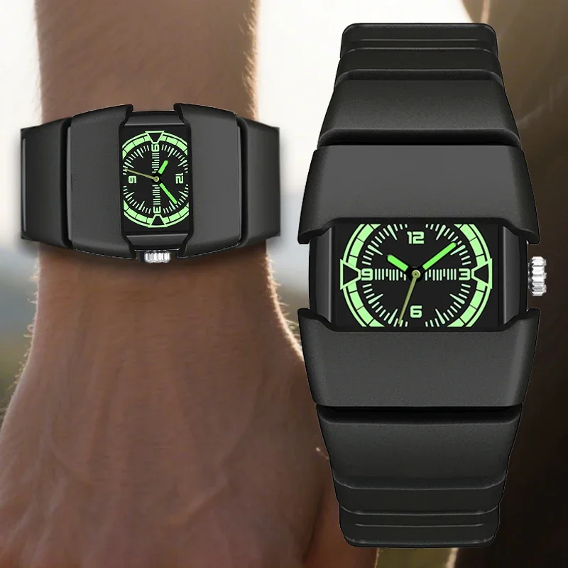 SHIYUNME Fashion Cool Watch For Men And Women Creative Style Alien Design Waterproof Quartz Watch Male Female Style Sports Watch