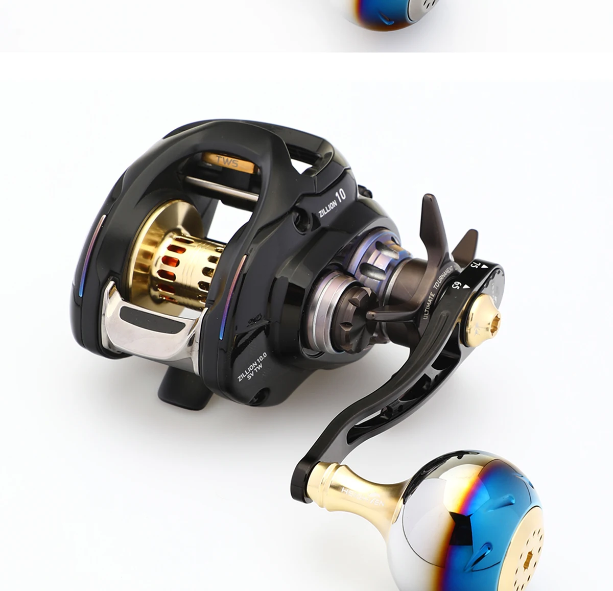 HEIGHTEN Power Handle Knob 30/38/45mm 32g für Shimano Stradic SW Twinpower SW Ultegra 5000-8000 Rollen – Detail 18