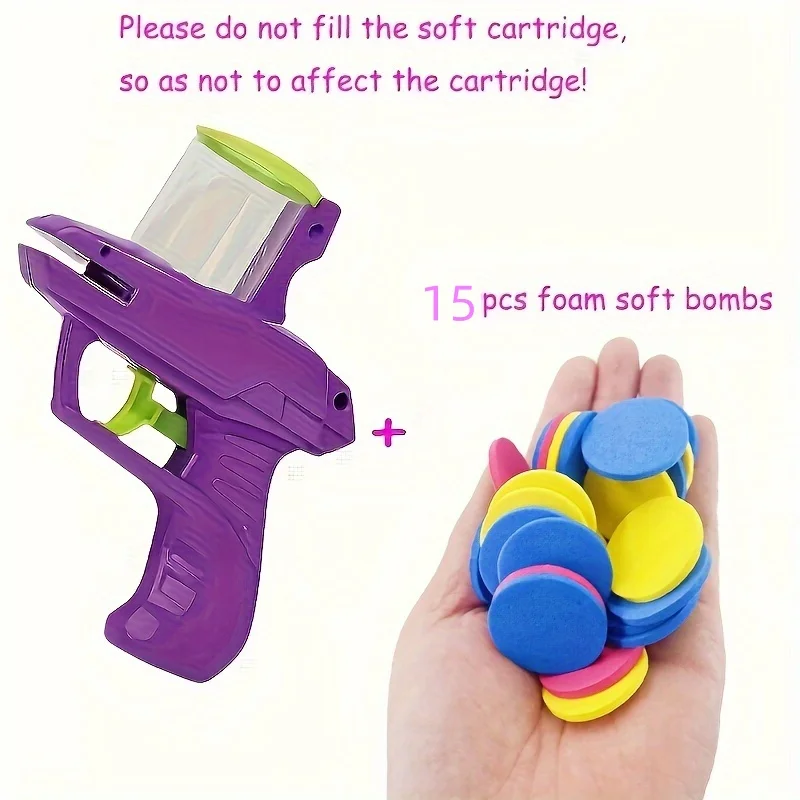 Funny Cat Toys Turnip Gun with 15pcs Reusable Foam Pet Hunting Interactive Toy Dog Cat Pet Supplies