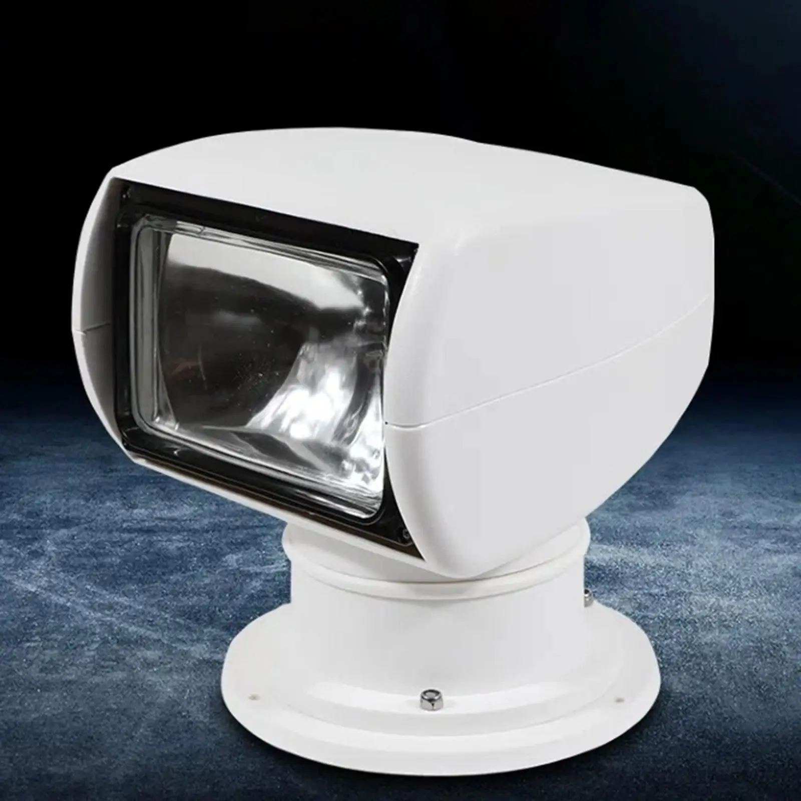 Premium Marine Boat Spotlights LED 360 Degree Rotatable Head Remote Control Searchlight for Navigation Lighting