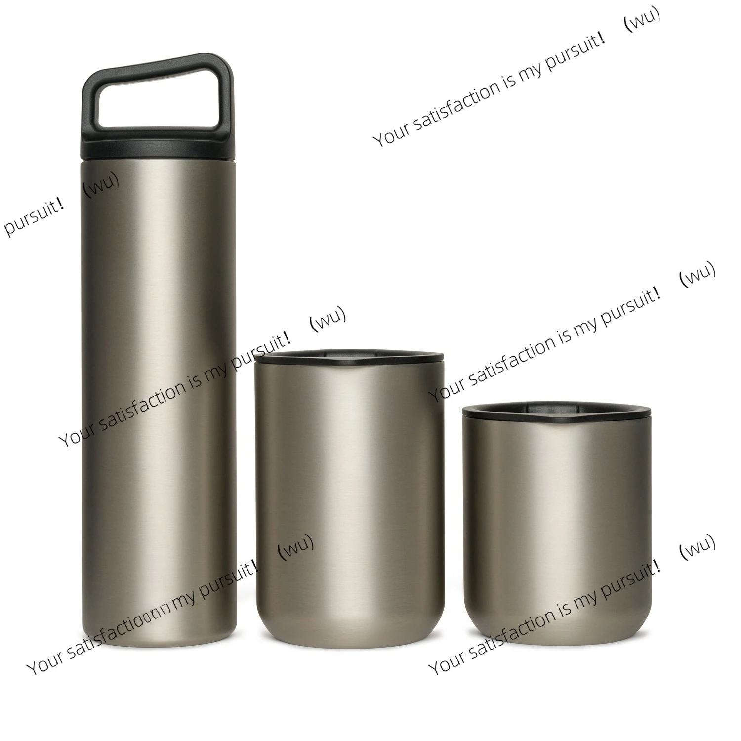 Climate series, double-layer stainless steel random cup, portable simple thermal insulation water cup, coffee cup