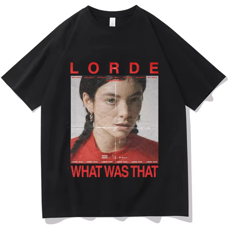 لورد ماذا كان هذا تي شيرت جديد تي شيرت مطبوع عليه رسومات تي شيرت قصير الأكمام من القطن الخالص تي شيرت رجالي هيب هوب ملابس الشارع الشهير ملابس صيفية للرجال #1