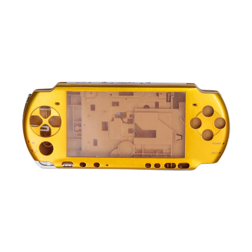 Tragbare Schutzhülle für die Spielkonsole mit Tasten-Set, Gehäuseabdeckung, Schutz-Zubehör für die PSP3000-Spielkonsole