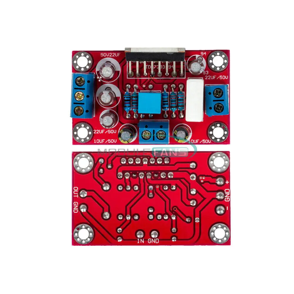 

TDA7293 85WX2 Stereo Amplifier Soldered Kit Board 85W+85W AMP Module