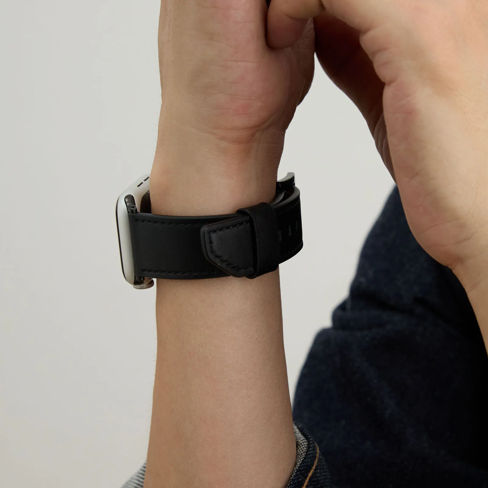 Кожаная петля Correa для Apple Watch Band Series Ultra 10/9/8/7/6/5/4/3/2/1 SE 38 мм 40 мм 41 мм 42 мм 44 мм 45 мм 46 мм 49 мм