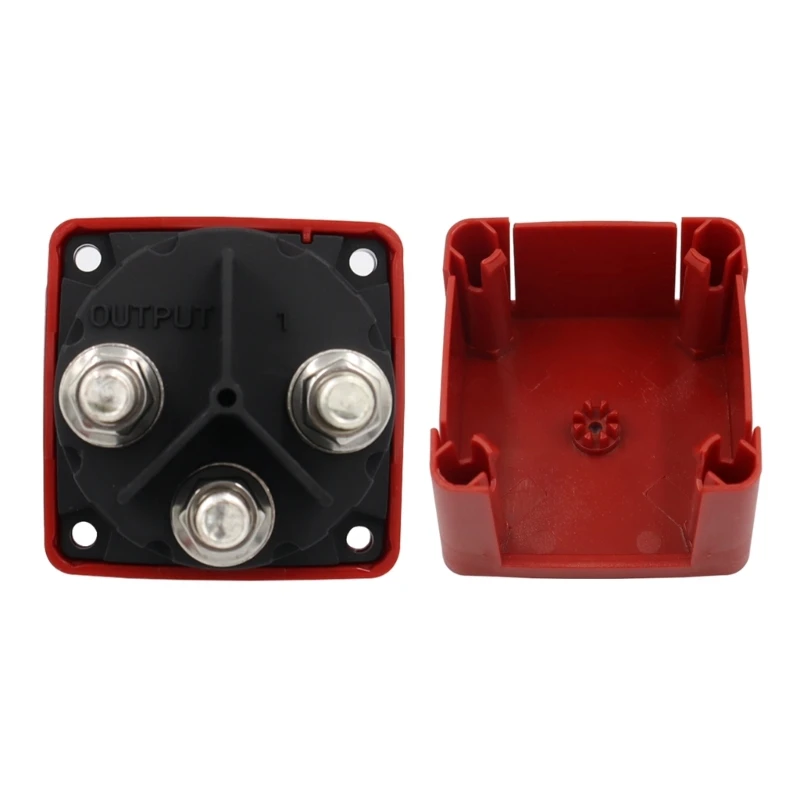 Battery Switch 12-48V 300Amps Battery Power Cutoff Master-Switch Disconnect Isolator for Car Vehicle Marine Boats