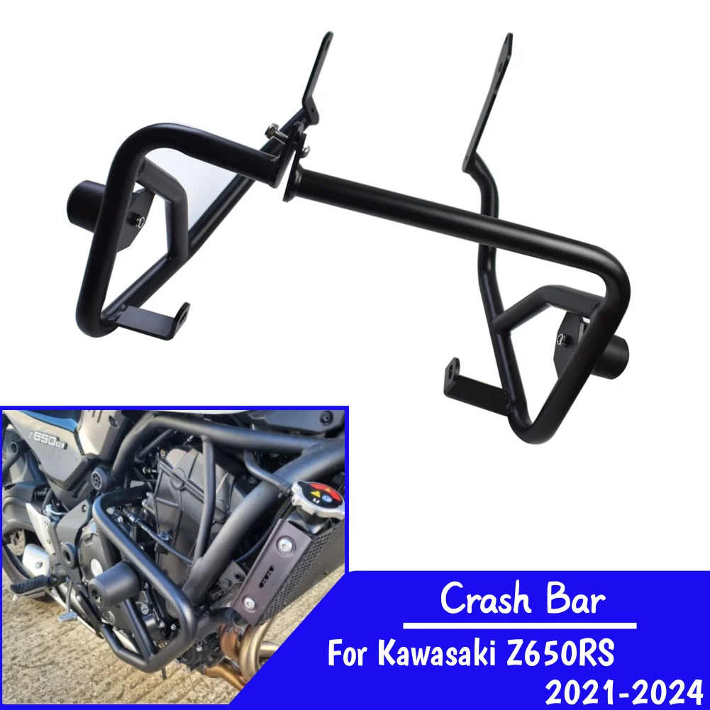 

Z650RS Crash Bars Frame Bumper For Kawasaki Z650RS 2021-2024 2023 Motorcycle Highway Engine Guard Fairing Protector Accessories