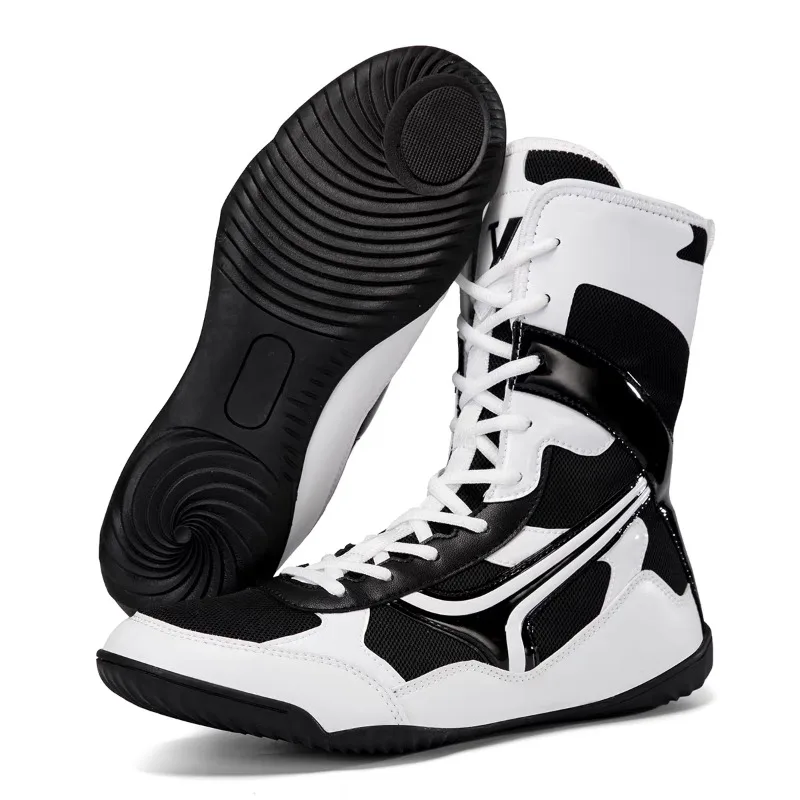 

2026 Wrestling Sneakers for Men Anti Slip Mens Boxing Fighting Boots Comfortable Breathable Man Gym Training Shoes