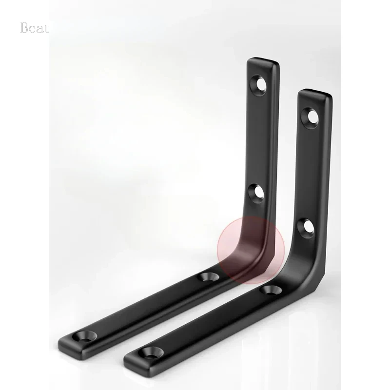 2PCS metal triangle bracket wall load-bearing storage support bracket wall layer board right angle iron fixing parts