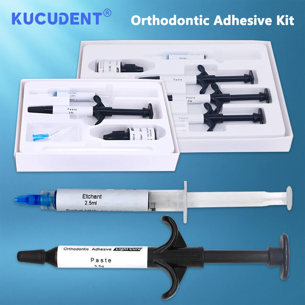 

Стоматологический ортодонтический светозажидочный набор с гелевой пастой Etchant Acid Primer Орто-связирующая система для брекетов и брекетов