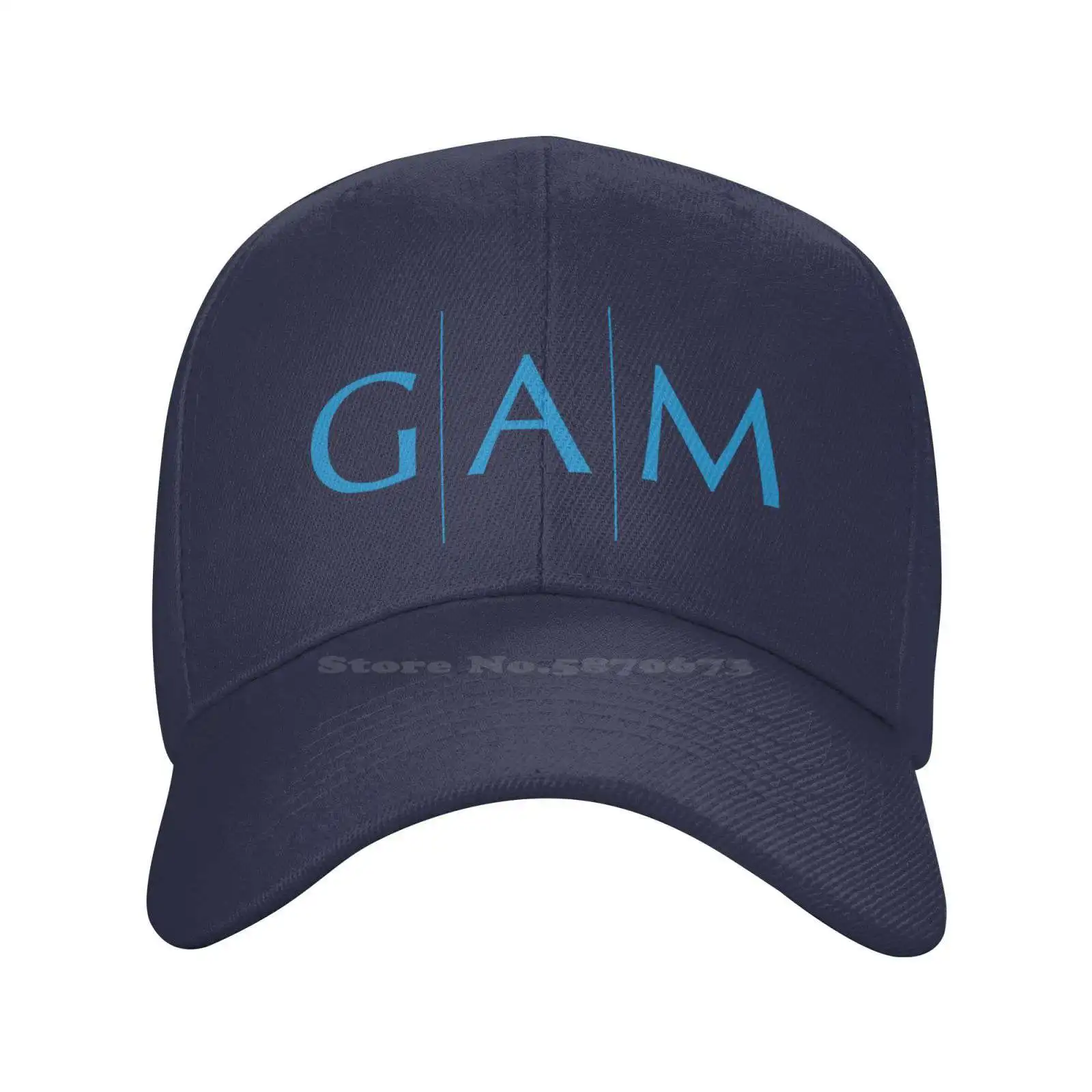 Global Asset Management Logo Fashion quality Denim cap Knitted hat Baseball cap