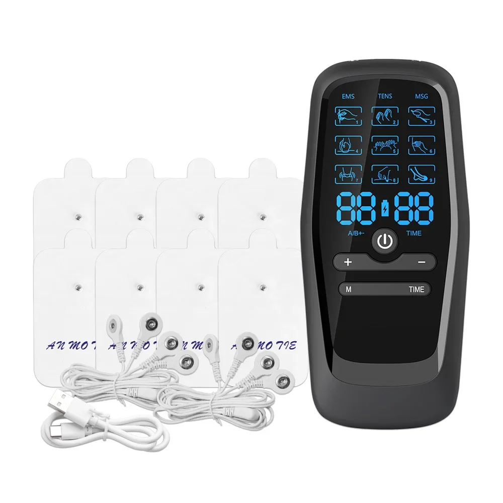 

Electric Tens Unit Machine EMS Muscle Stimulator Acupuncture Body massager Pain Relief Digital Therapy Machine Electrostimulator