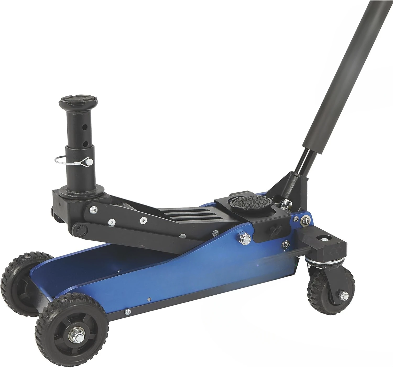 Aluminum Construction Jack with High-Lift Design and Heavy-Duty Rear Swivel Casters, Car Lift Jack Off Road Jack