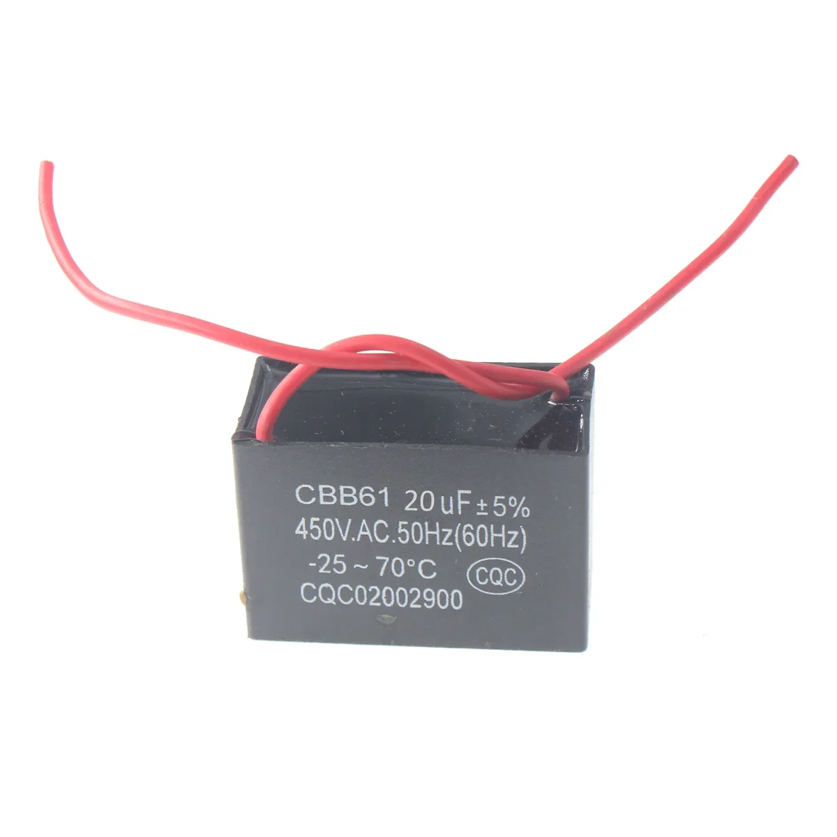 1PCS CBB61 450V Fan Start Capacitor 1uF 1.2uF 1.5uF 2.0uF 2.5uF 3.0uF 3.5uF 4.0uF 4.5uF 5.0uF 6.0uF 7.0uF 8.0uF 10uF 16uF 20uF