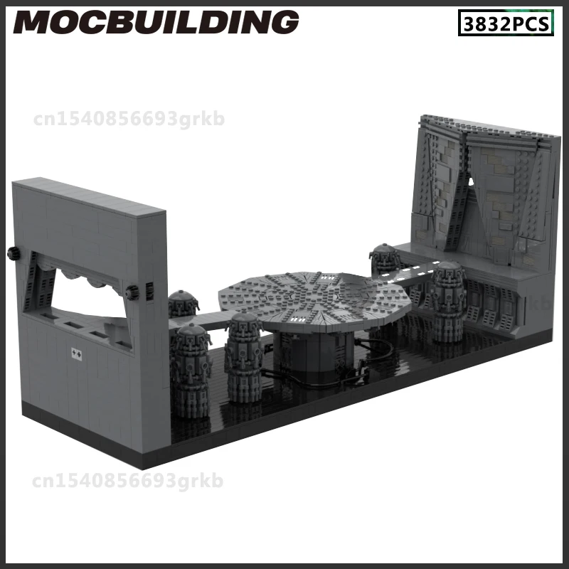 MOC Building Blocks Space Movie Series Scenes Empires Fortress Cave Base Model DIY Assembly Bricks Creative Toys Collection Gift