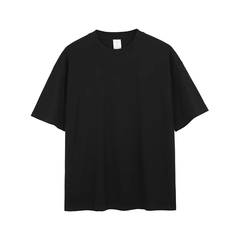 Owen Seak Men T Shirt 100%Cotton Gothic Men's Clothing Tops Tees Summer Oversized High Street Women Tees Black T Shirt Size XL