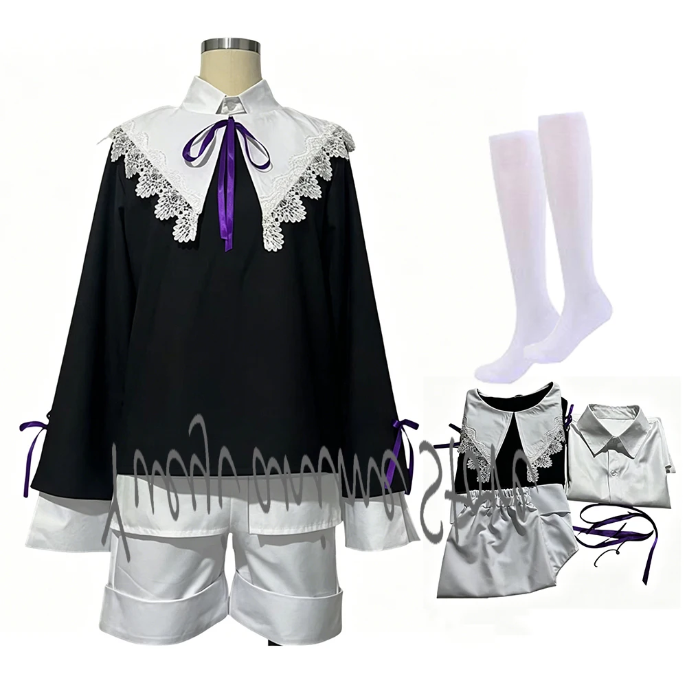 

Customized -Anime Sakuma Ritsu Childhood Cosplay Costume Halloween Party Uniform Suit