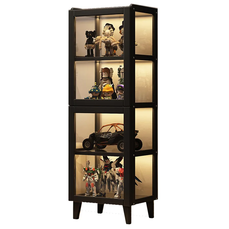 

Multi-layer dust-proof blind box storage box living room bedroom bookcase shelf