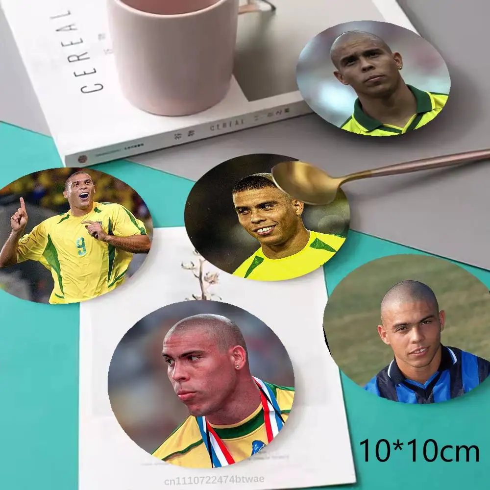 

R-Ronaldo R9 Brazil Anti-slip Tea Coffee Cup Pad Heat-Resistant Round Bowl Teapot Mat Home Gift