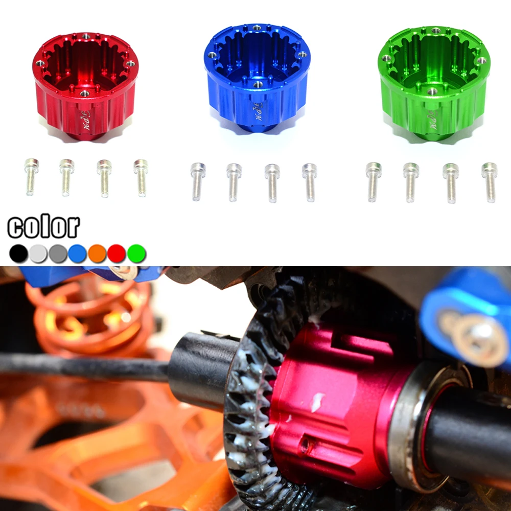 

GPM Metal Aluminum Front/rear differentia case Carrier diff shell 7781 for 1/5 X-Maxx 6S/8S 77086-4 77076-4 Monster Truck