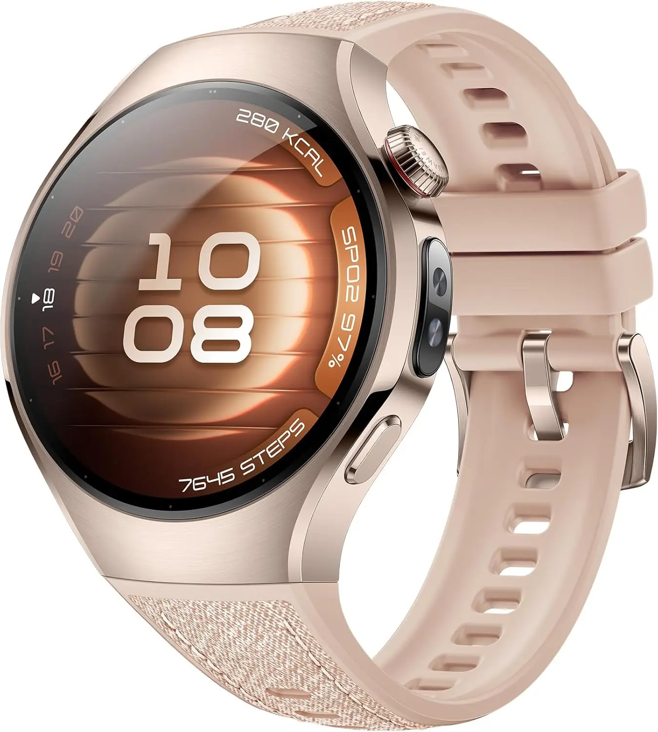 HUAWEI WATCH 5, 46mm Smartwatch, Multi-sensing X-TAP, Health MOT, Real-Time Fingertip Blood Oxygen, up to 11 Days Battery Life,
