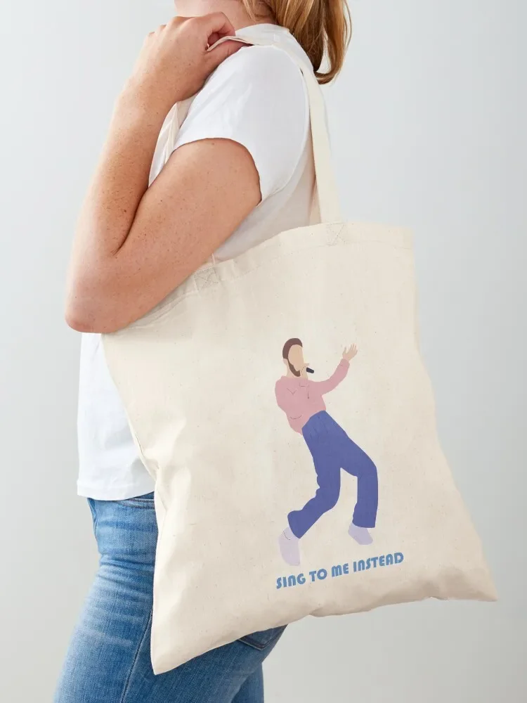

Ben Platt Sing To Me Instead Album Art Tote Bag handbag hand bag canvas bags canvas tote bags