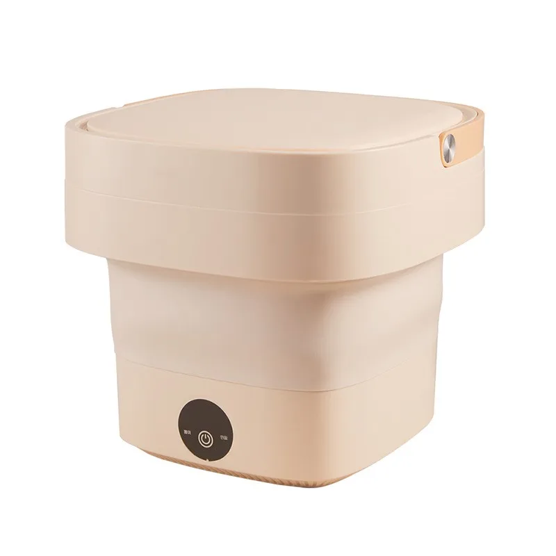 

Folding Small Washing Machine Maternity Underwear Panties Mini Sterilizer Smart Timing Portable Mini Washable 4.5L