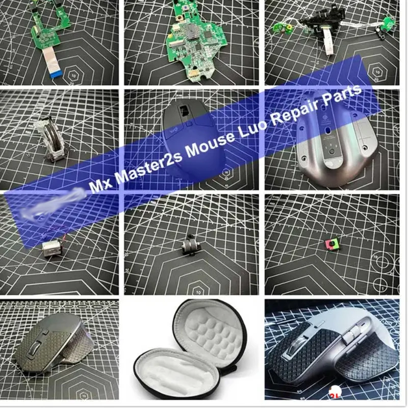 

for Mx Master 2s wireless mouse shell bottom shell wheel motor motherboard anti-skid sticker replacement repair Accessories