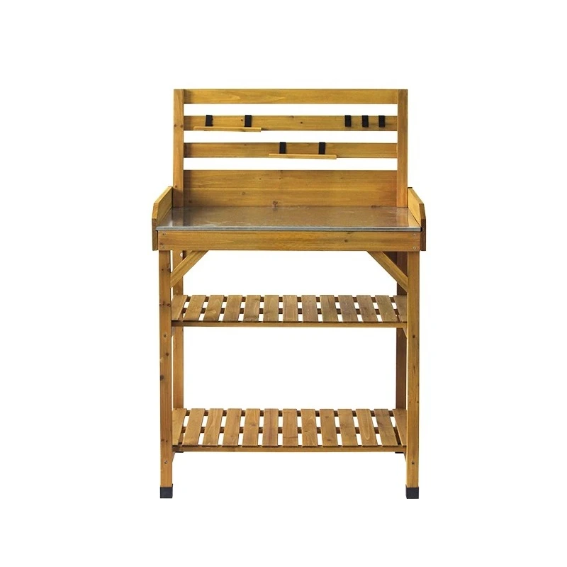 

Gardening console with storage siding, soil change pot, flower planting, balcony and courtyard