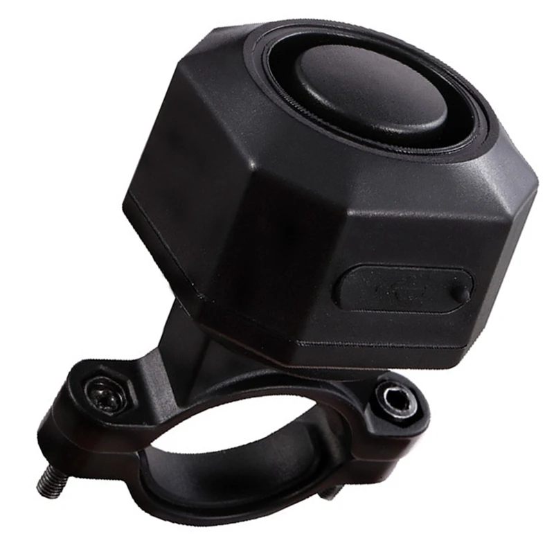 Wireless Remote Control Alarm Induction Rechargeable Bike Motorcycle Anti Theft Alarm With 110Db Sound Waterproof Design