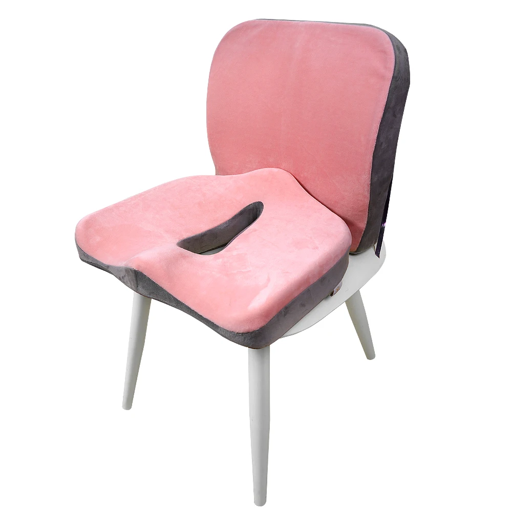 Sunveno-cojín de espuma viscoelástica para asiento de mujer embarazada, almohada para silla de oficina, alivio del dolor durante el embarazo,