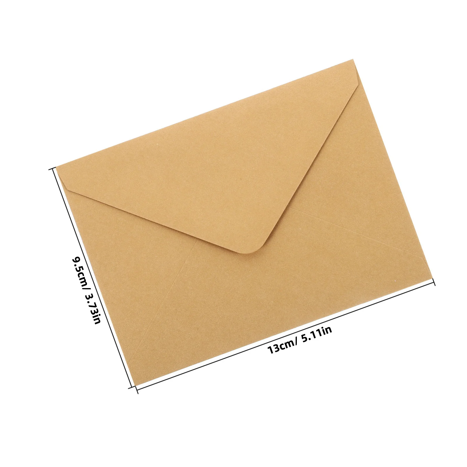 50pcs Small Reply Card Retro Decorative Invitation Envelopes For Wedding Birthday Party Valentine Gift Packing Practical Letter