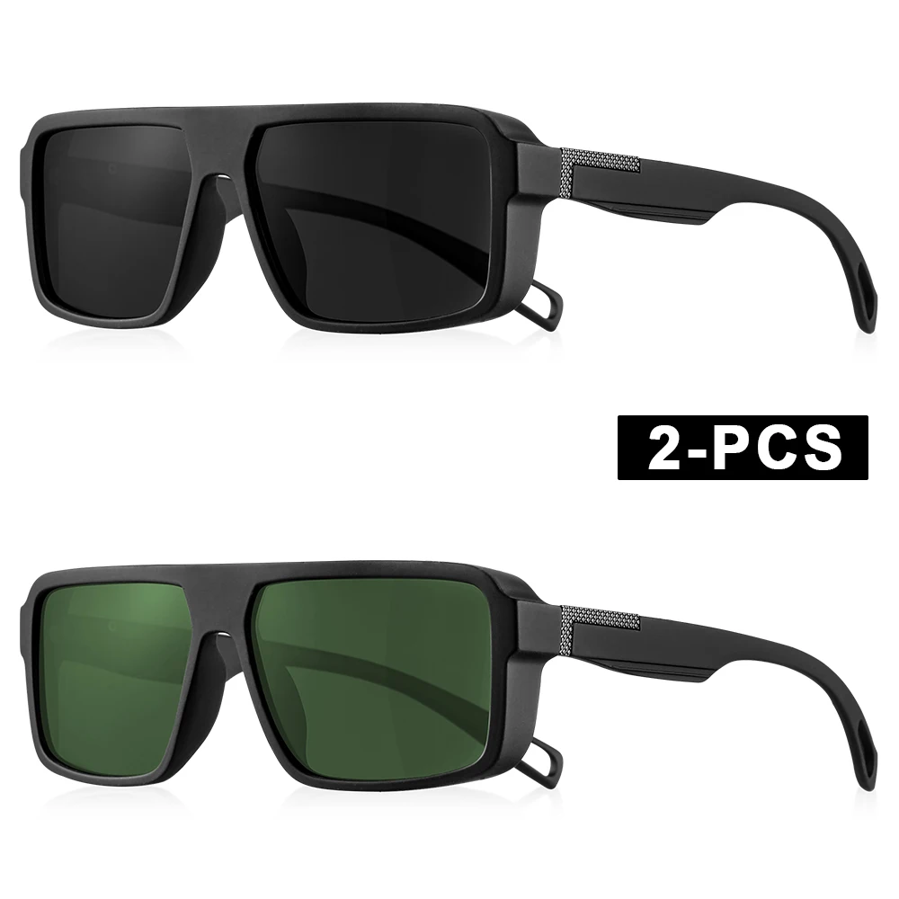 CRIXALIS Square Polarized Sunglasses Unisex 6