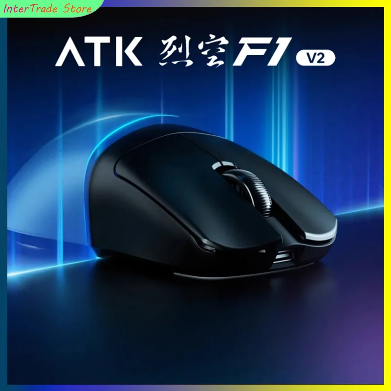 

ATK Blazing Sky F1 V2 Tri Mode Wireless Mouse PAW3395 PAW3950 8000Hz Lightweight Gaming Mouse for PC CS Valorant Esports