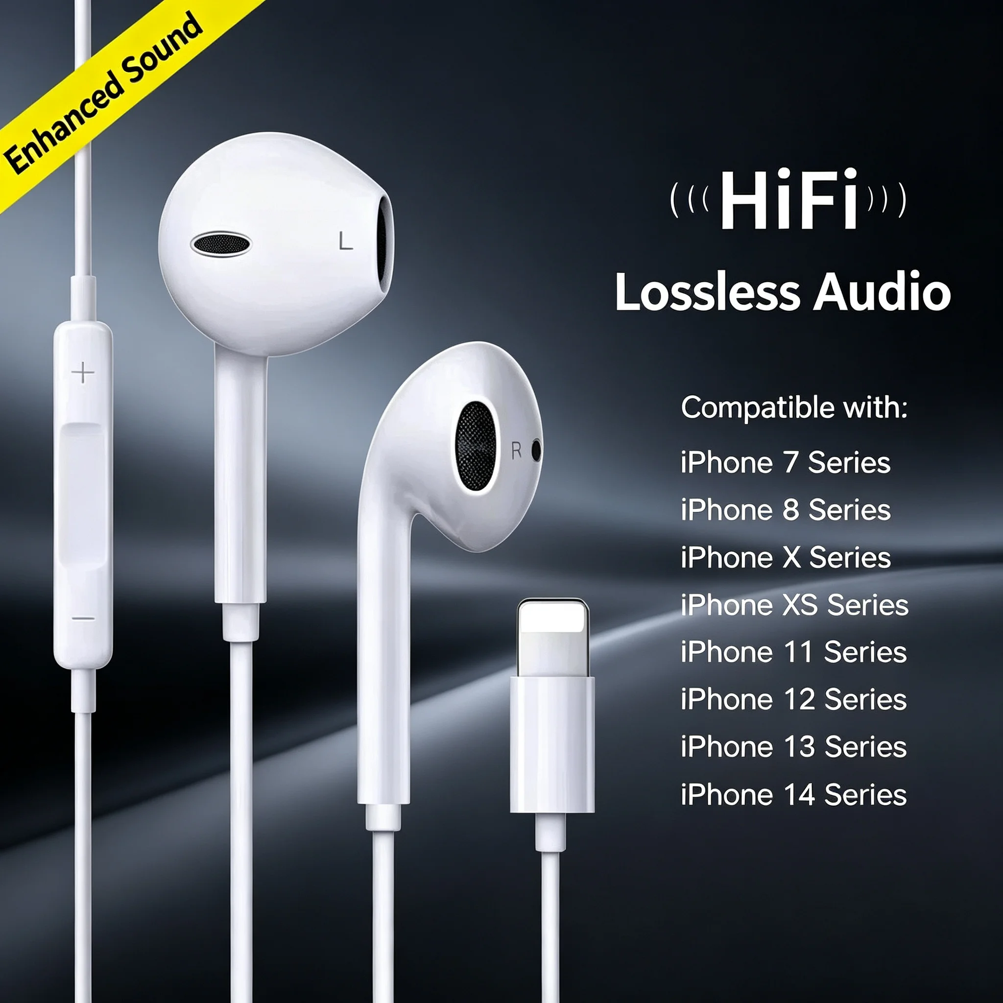 Original In-Ear Wired Earphones For Music Headphones iPhone 15 16 17 Pro Max With Mic For Sumsung Xiaomi Huawei Tablet Earplug