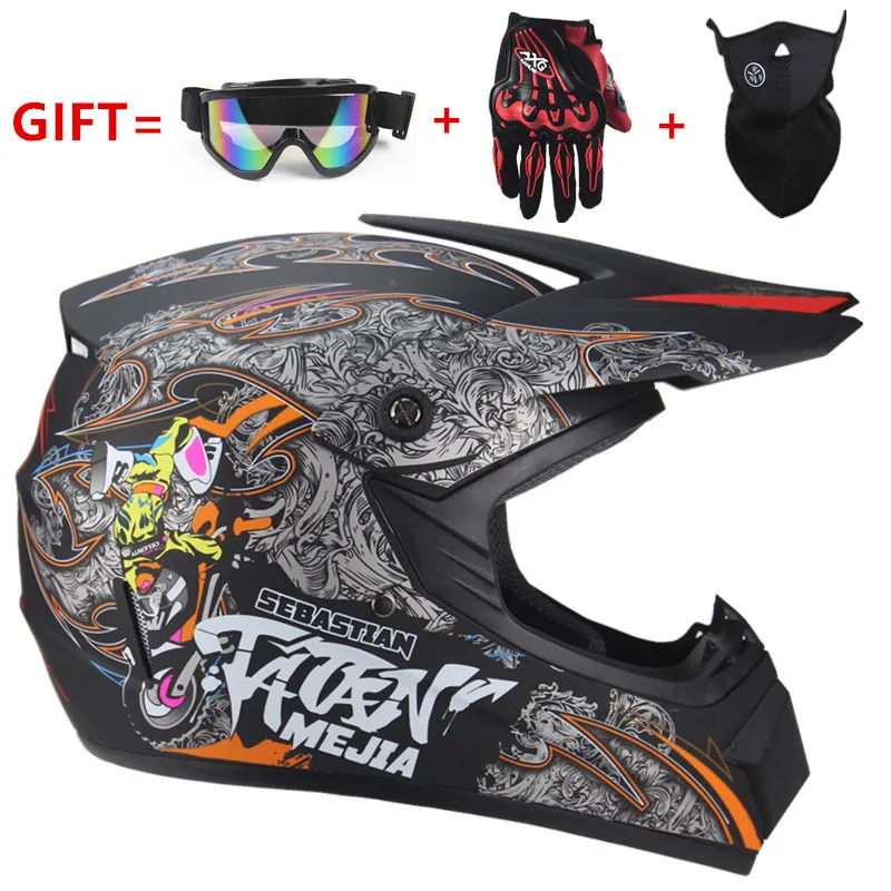 

Off-RoadATV Mountain Bike Downhill Support Teen Karting Unisex Four Seasons Helmet