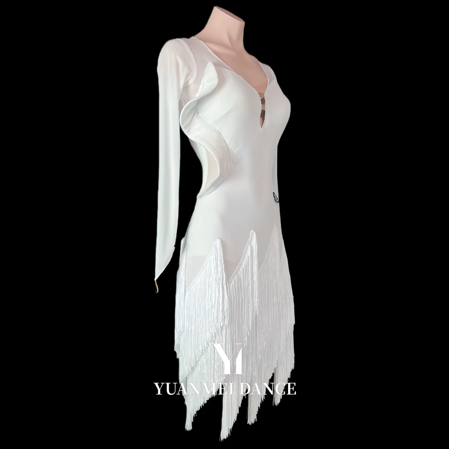 ラテンダンス大人子供ドレス AB ストーンハイエンドカスタムタッセルスカートヌード服チャチャタンゴ婦人服